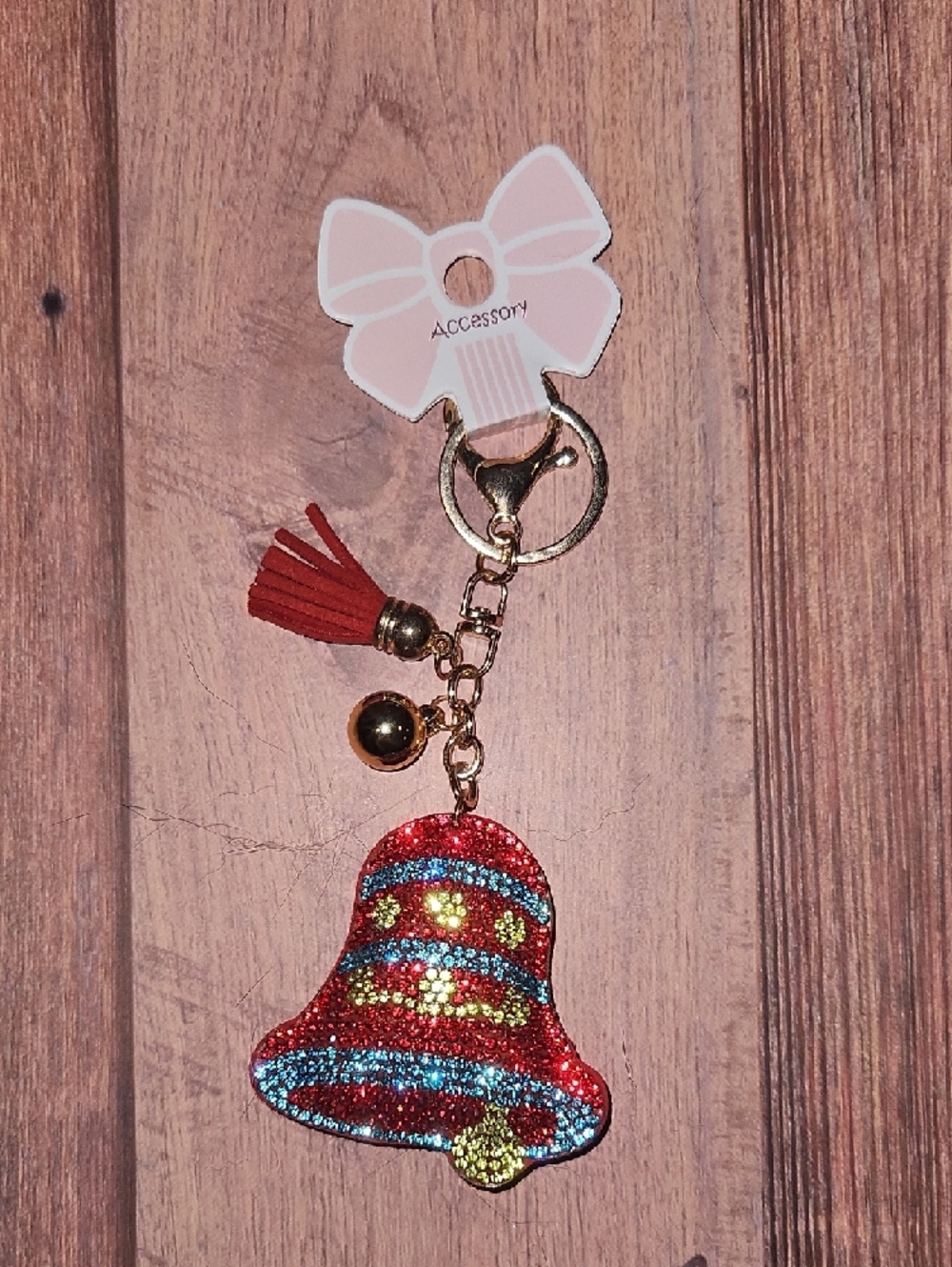 Rhinestone Bell Keychains Nwt - Picture 3 of 3